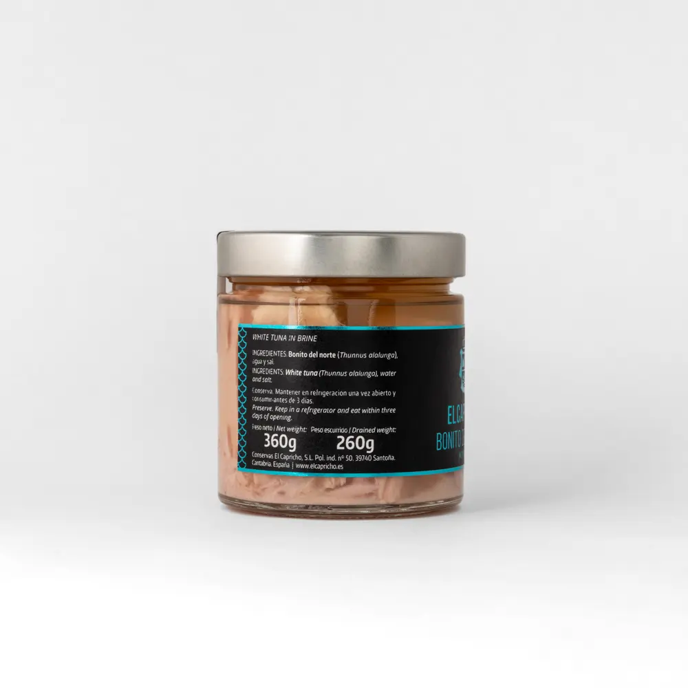Tarro de lomos de bonito al natural-360g - Imagen 2